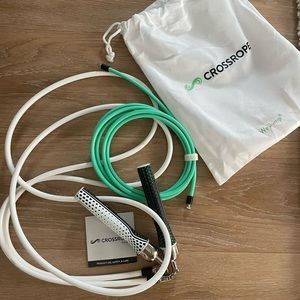 CrossRope “Get Lean” weighted jump rope set